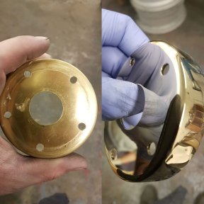 Polished luxury goods, a metal door handle